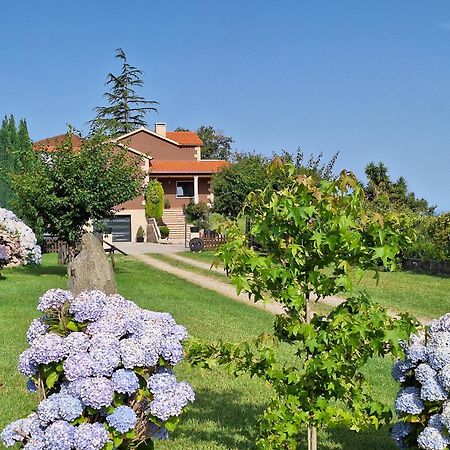 Chalet Rural 400 M Playa Piscina Barbacoa Chimenea Bueu Exterior photo